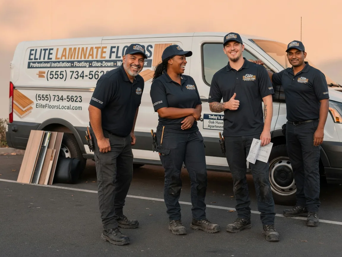 Laminate flooring installation company in Muldrow, OK